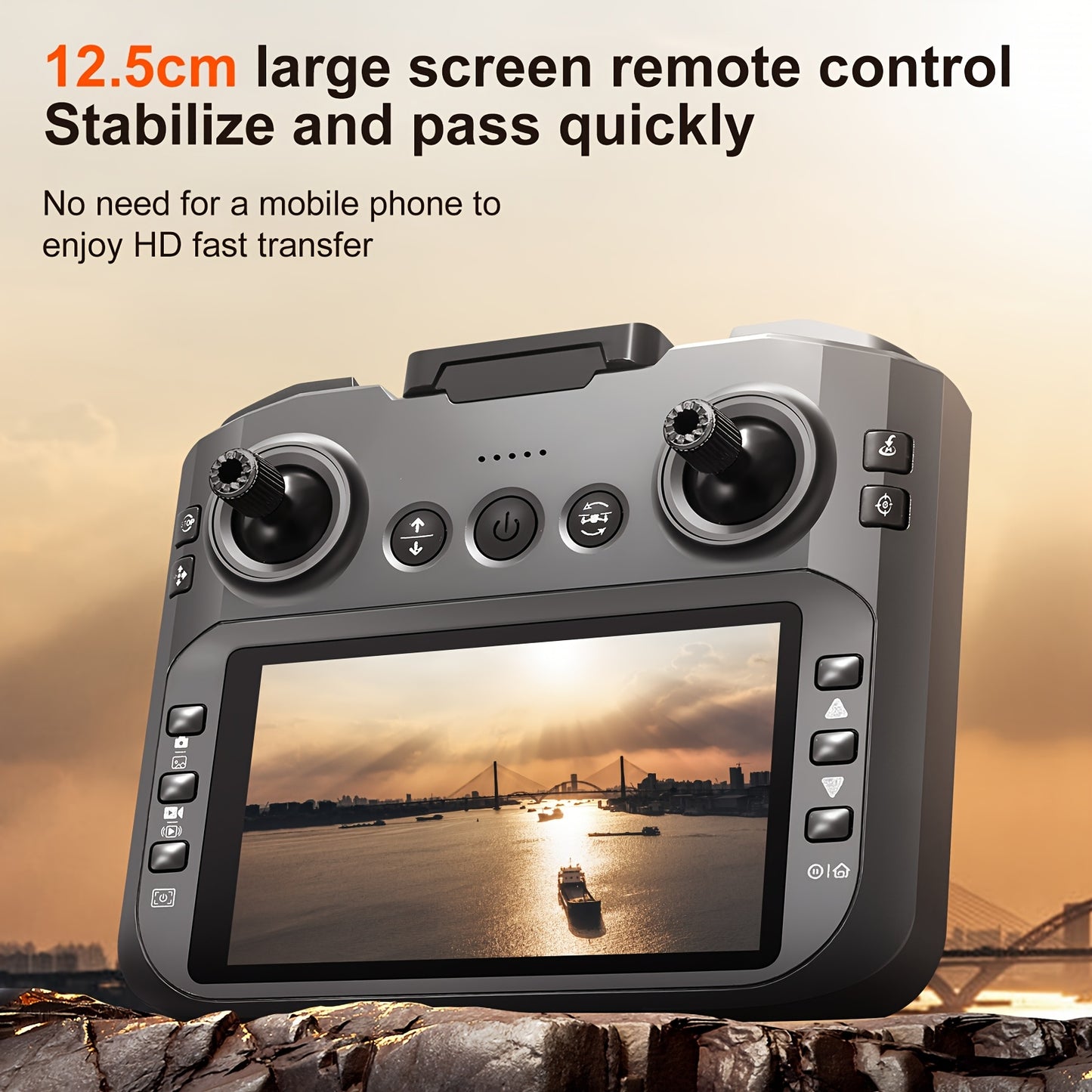 VoltAir Pro Portable Drone Dual Camera & Dual Battery