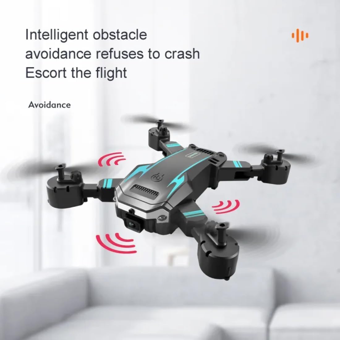 Drone with 4k Camera Foldable 1080P HD Drone with FPV Live Video, Smart Gestures Selfie, Altitude Hold, One Key Take Off/Landing For Kids And Adults B2