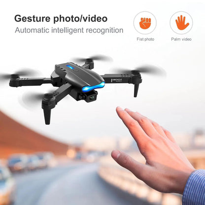 Drone with 4k Camera Foldable 1080P HD Drone with FPV Live Video, Gestures Selfie, Altitude Hold, One Key Take Off/Landing, 3D Series Flips, Headless Mode For Kids And Adults B1