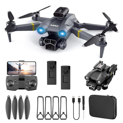 DrOnE WiTh 4K CaMeRa fOlDaBlE 1080P Hd dRoNe wItH FpV LiVe vIdEo, SmArT GeStUrEs sElFiE, aLtItUdE HoLd, OnE KeY TaKe oFf/lAnDiNg, 3d fLiPs fOr kIdS AnD AdUlTs. (P-12)